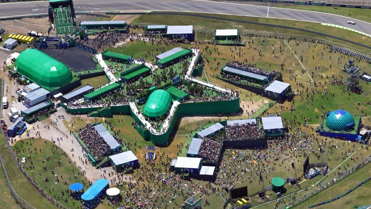 Setor Heineken Village Estrela no Autódromo de Interlagos — GP São Paulo de Fórmula 1