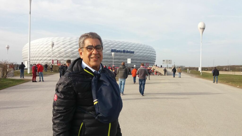 Cliente Turista FC na Allianz Arena