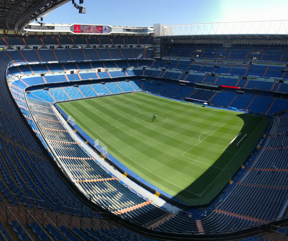 Santiago Bernabeu, casa do Real Madrid - Copa do Mundo