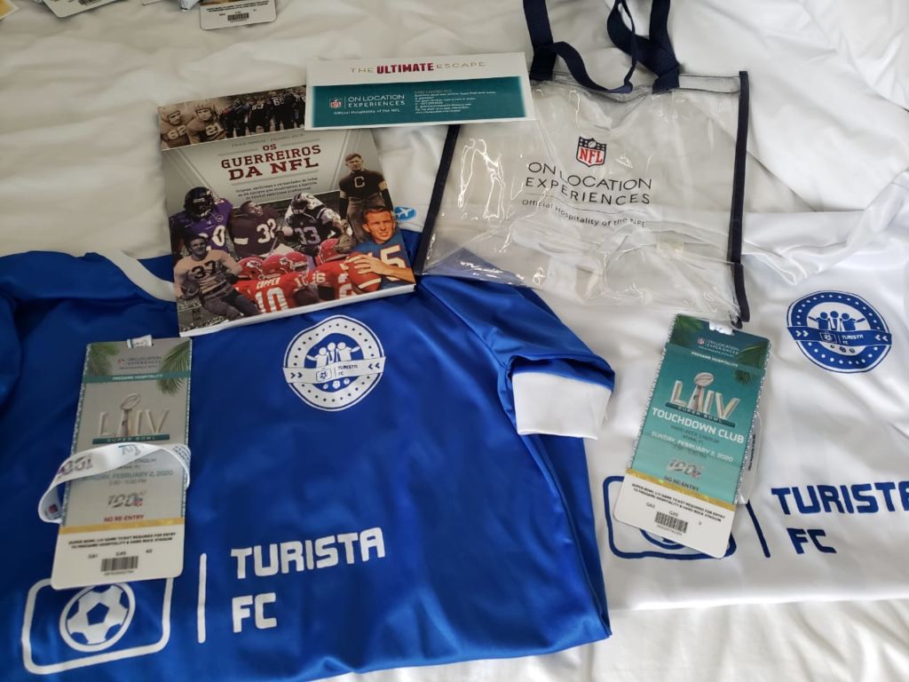 Camisas Turista FC e ingressos SB54