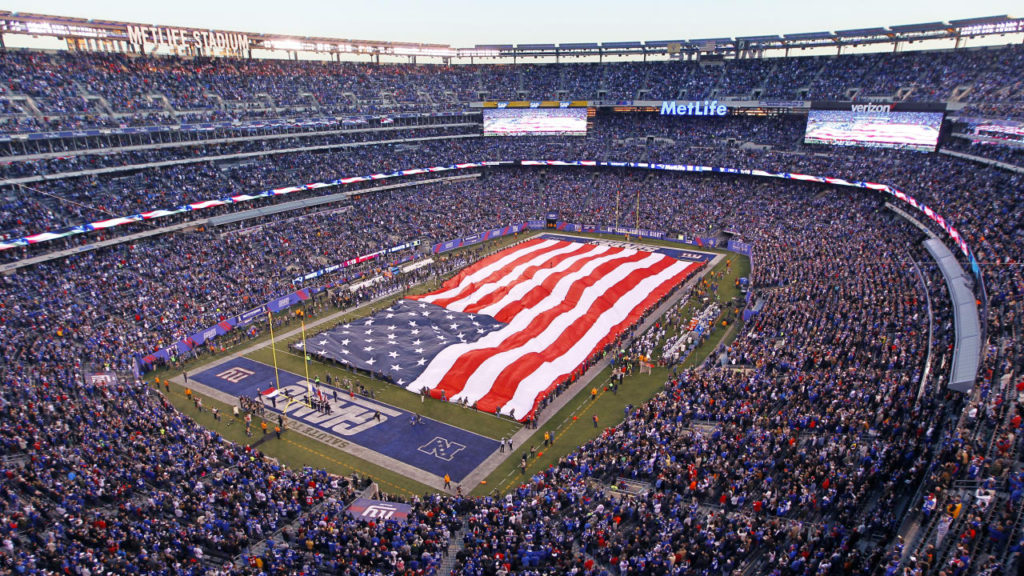 Casa cheia no Met Life Stadium