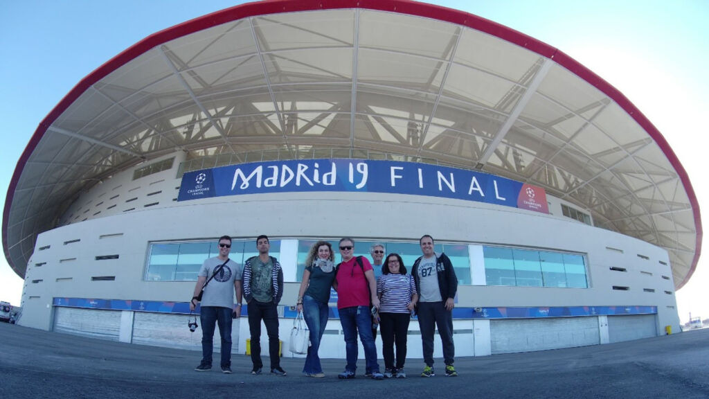 Turista FC na Final da Champions League - Futebol Europeu