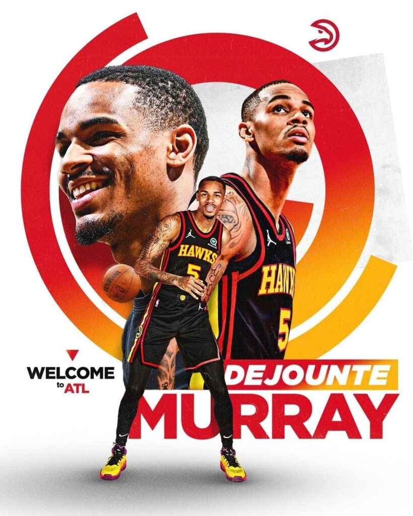 Dejounte Murray se junta ao Atlanta Hawks. Foto: Divulgação