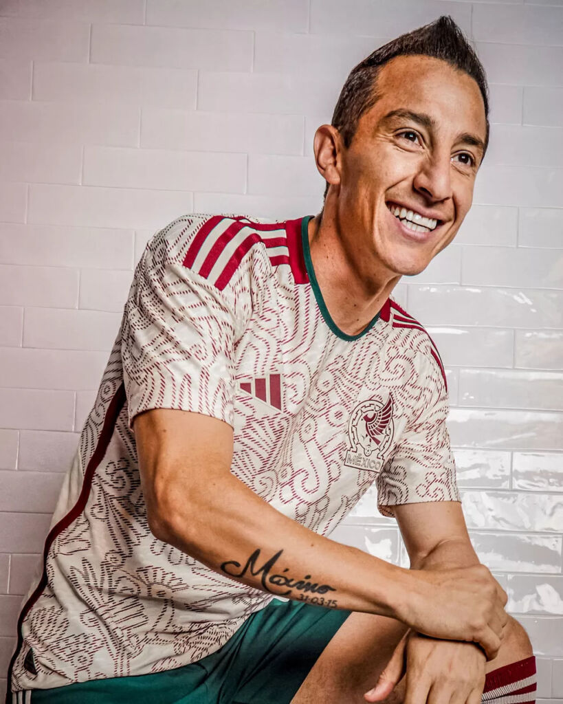 Camisa 2 do México para o Mundial do Qatar. Foto: Reprodução/Twitter