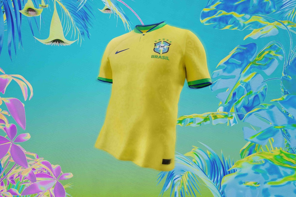 Camisa titular da seleção brasileirra para a Copa do Mundo. Foto: Divulgação