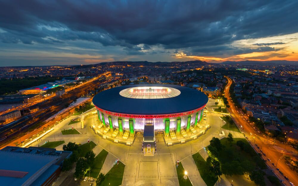 Puskás Arena, casa da Final da Champions League de 2026. Foto: Reprodução