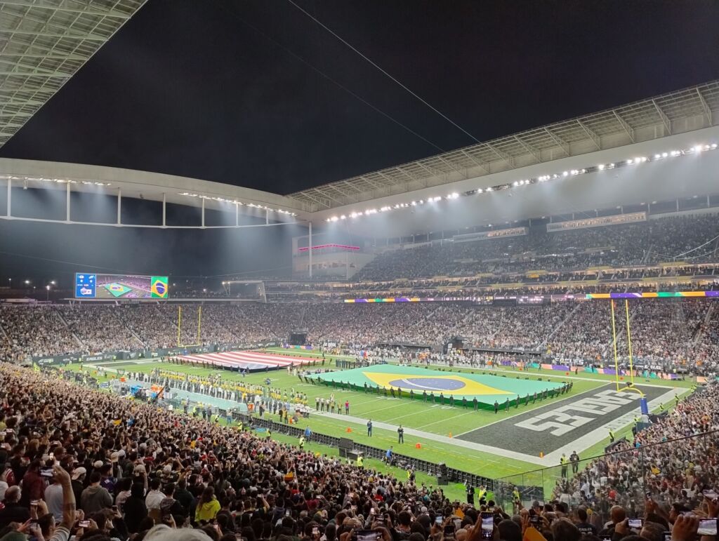 Pacote NFL Brasil 2025 em São Paulo com ingressos garantidos - Turista FC