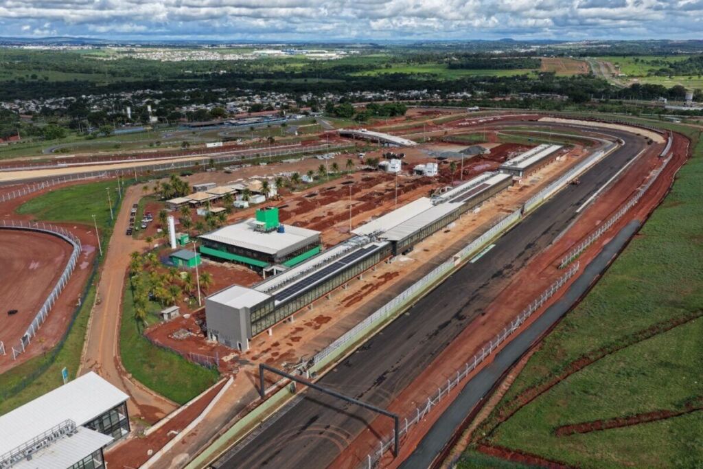 MotoGP: obra no autódromo de Goiânia atingiu 84% de execução